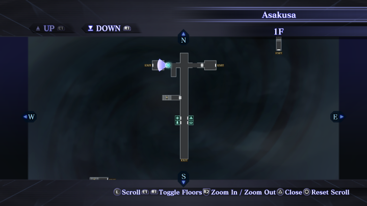 Shin Megami Tensei 3 Nocturne - Nakamise-Dori West Exit