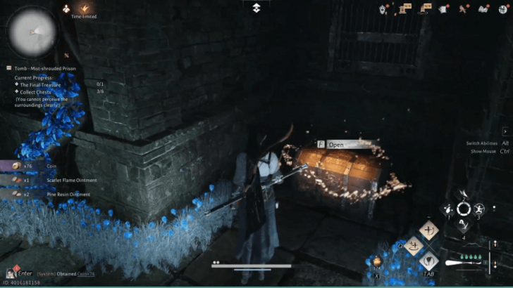 Divine Craft Dungeon - Tomb-Mist-Shrouded Prison Chest Location (6)