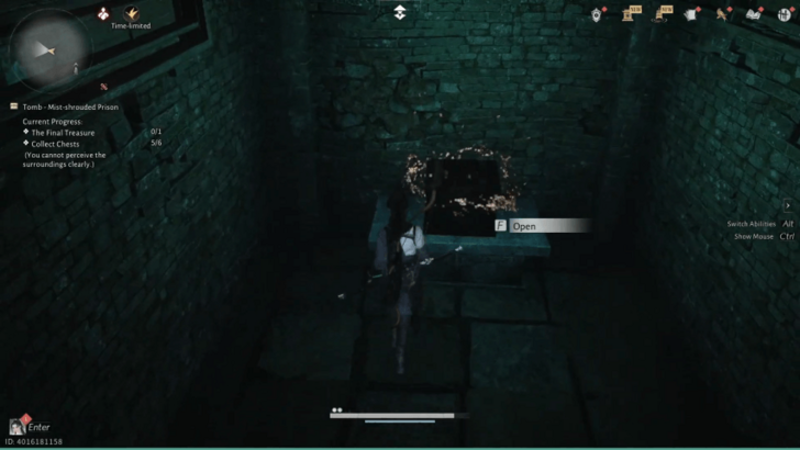 Divine Craft Dungeon - Tomb-Mist-Shrouded Prison Chest Location (4)