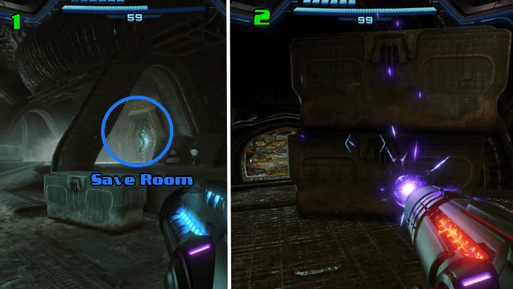 Save Room and Hidden Vent