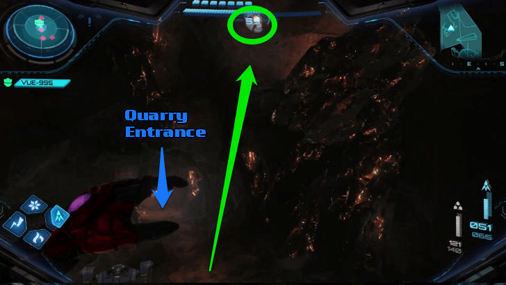 Grapple the Hook Above the Entrance