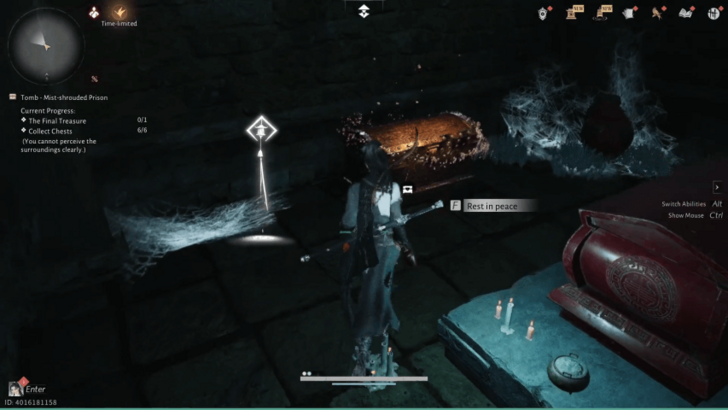 Divine Craft Dungeon - Tomb-Mist-Shrouded Prison Chest Location (7)
