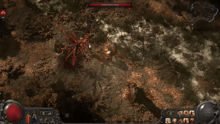 Gargantuan Wasp Location