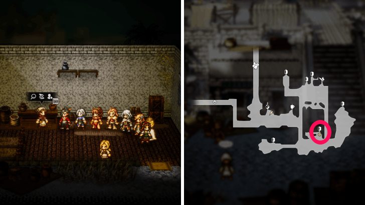 Forbidden Dagger Map