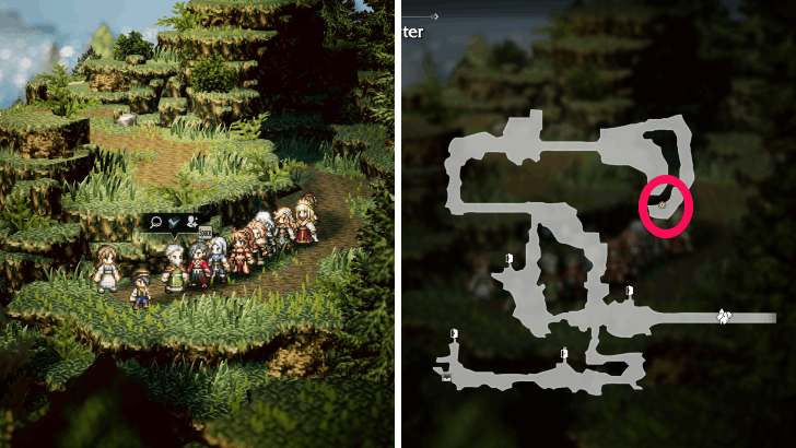 Forbidden greatbow map