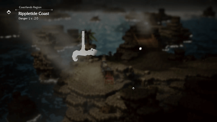 Octopath Traveler 0 - War Spear x1 Treasure Location