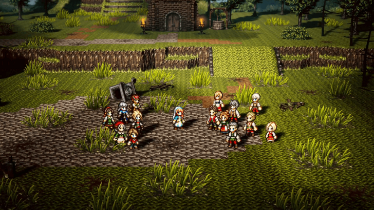 Wishvale Town Square Cutscene