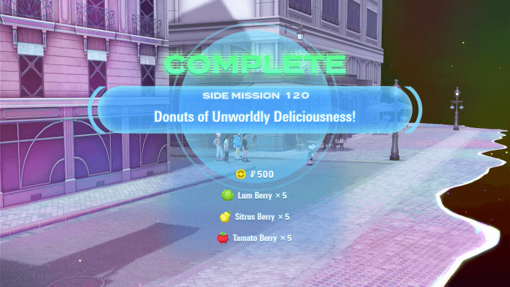 Side Mission 120 - Donuts of Unworldly Deliciousness End.png