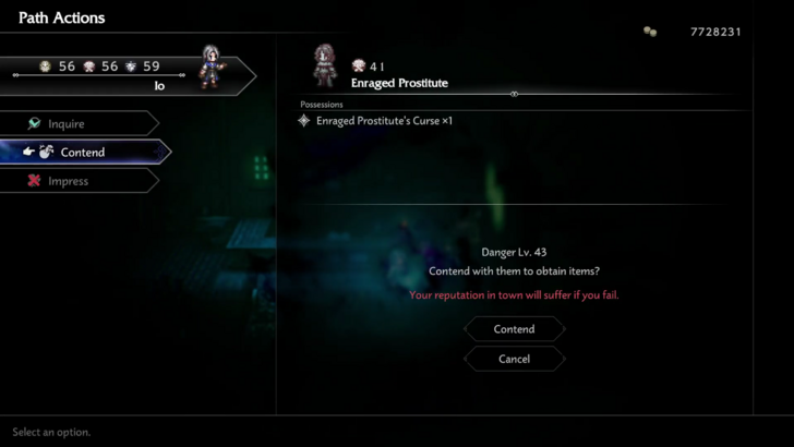 Contend with Cursed Soul