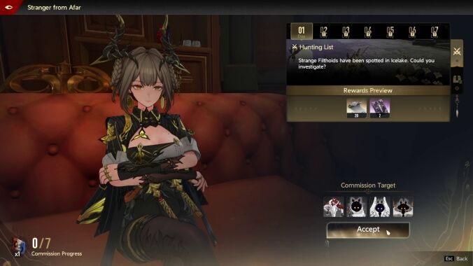 Stranger from Afar Commissions DNA