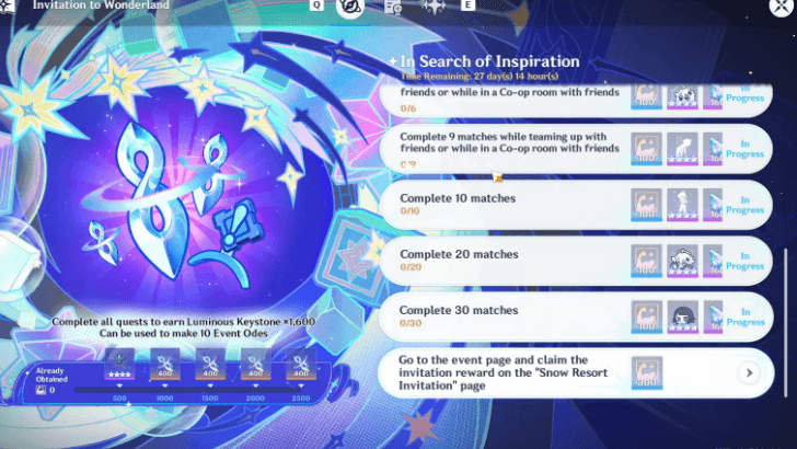 Genshin - In Search of Inspiration