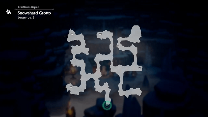 Snowshard Grotto Map