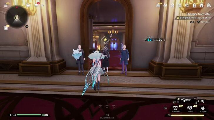 Stranger from Afar Quest DNA Bring the Phoxicor to Zhiliu