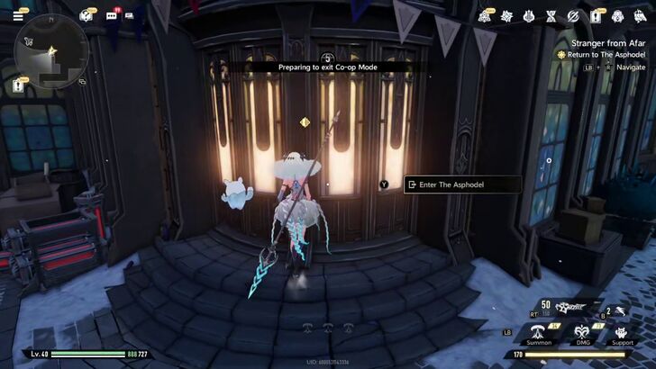 Stranger from Afar Quest Asphodel