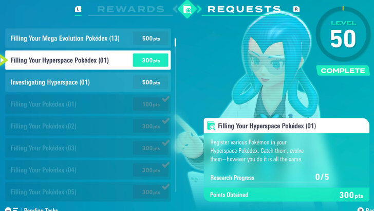 New Pokedex Requests