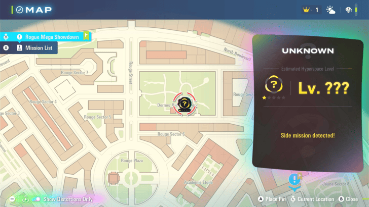 A Message from Across Dimensions Map Location