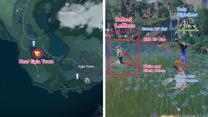 Day 3 Help Rightless Defeat Leftless