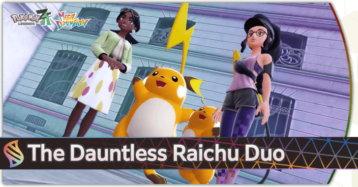 Pokemon Legends ZA The Dauntless Raichu Duo Side Mission 139