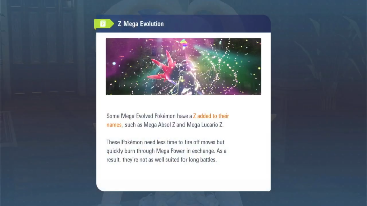 Z Mega Evolution