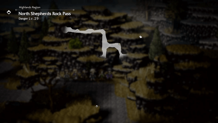 Octopath Traveler 0 - Lumber x4 Treasure Location