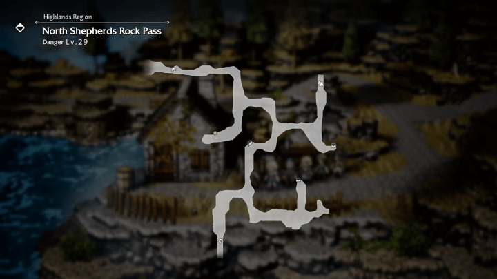 Octopath Traveler 0 - Cloth x2 Treasure Location