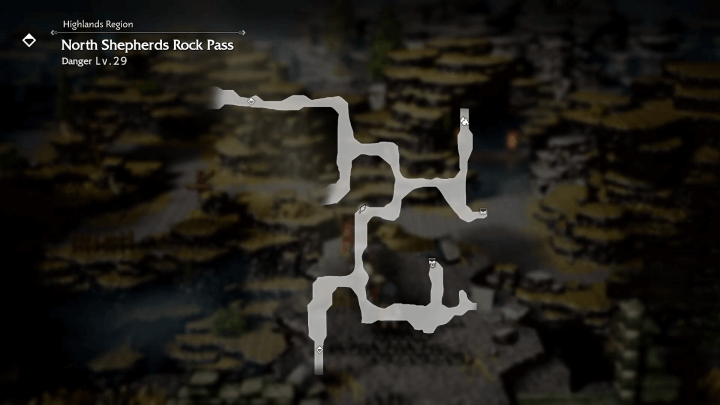 Octopath Traveler 0 - Sprightly Cuffs x1 Treasure Location