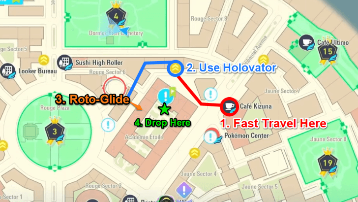 Pokemon Legends ZA Deliver the Letter to Academie Etoile