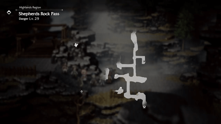 Octopath Traveler 0 - Stone x3 Treasure Location