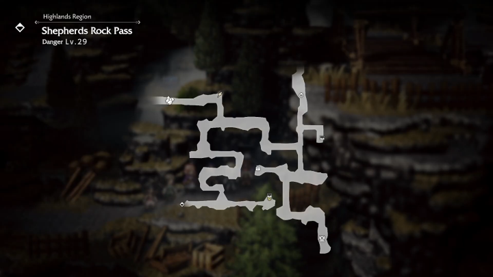 Octopath Traveler 0 - Light Nut (M) x1 Treasure Location