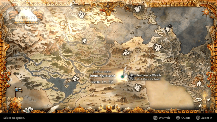 Go to the Eternal Quicksand