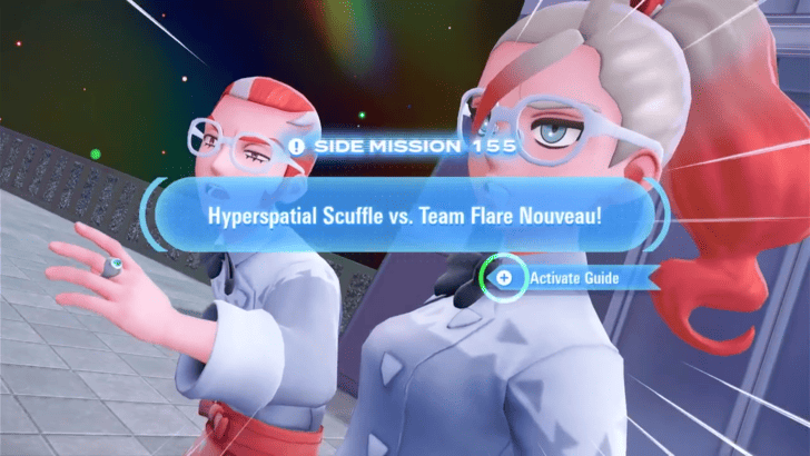 Hyperspatial Scuffle vs. Team Flare Nouveau! accepted