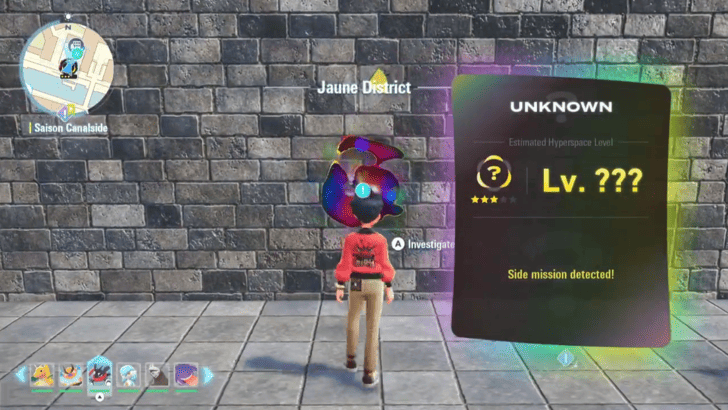 Hyperspatial Scuffle vs. the Fist of Justice! World Location