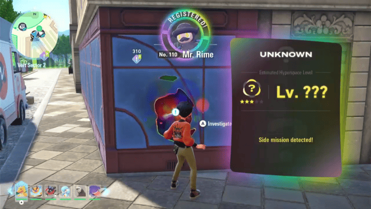 Hyperspatial Scuffle vs. Team Flare Nouveau! World Location