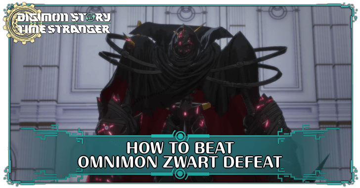 Digimon Story Time Stranger - How to Beat Omnimon Zwart Defeat