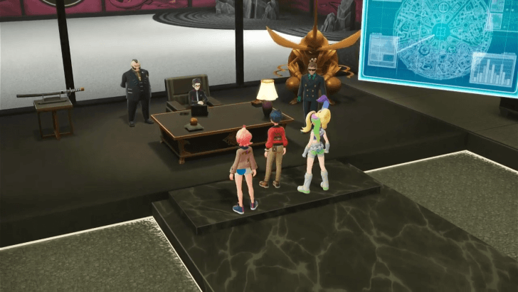 Meeting with Corbeau for Hyperspace Lumiose Survey No. 2