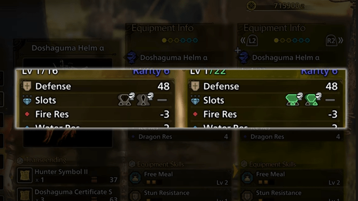 TU4 Transcendence Decoration Slots