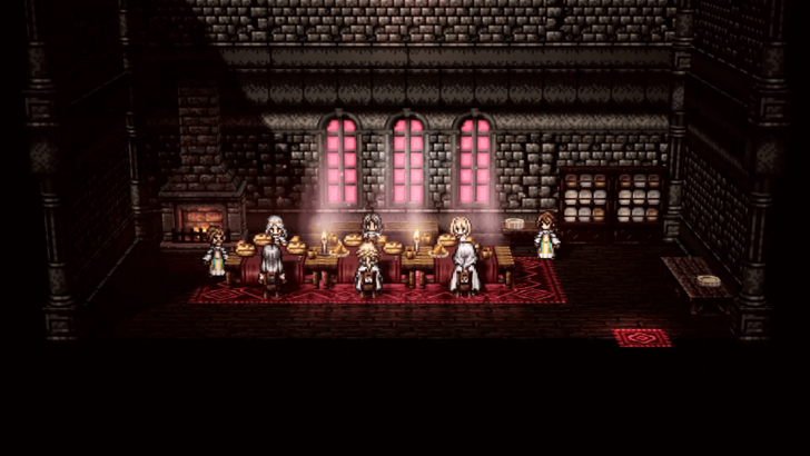 Cathedral of Tytos Dining Hall Scene