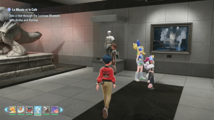 Ansha and Korrina at the Hisui Exhibition