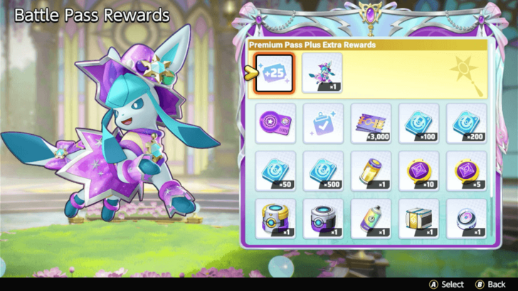 Pokemon UNITE - Battle Pass S36 Premium Pass Rewards.png