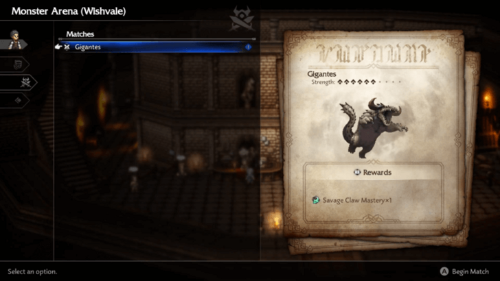 Monster Arena Rewards