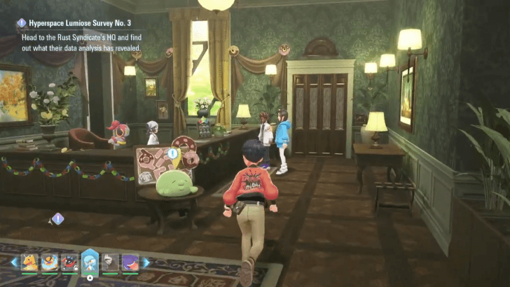 Gulpin with a Side Mission by the Front Desk