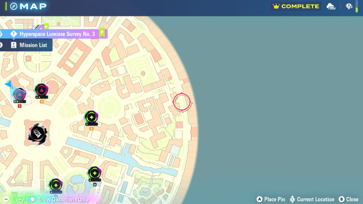 Marshadow Side Mission Location