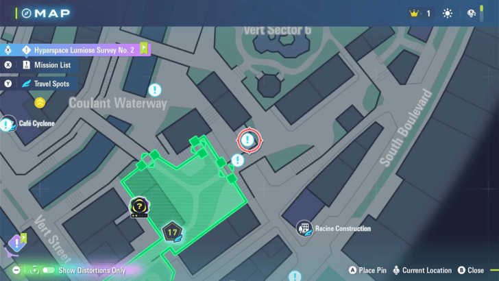 Bitter Blue Flames vs. Blazing Crimson Map Location