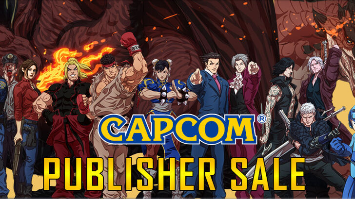 Capcom Publisher Sale Steam Banner