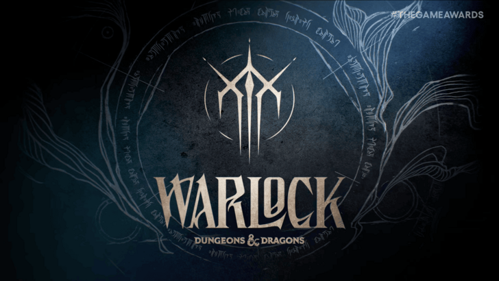 DnD Warlock Logo and Title Card