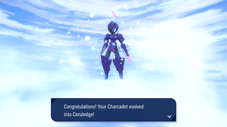 Pokemon Legends ZA Evolve Charcadet