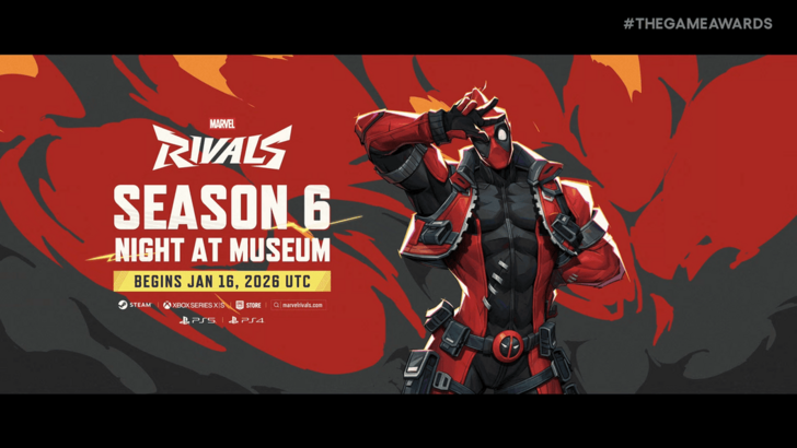 Marvel Rivals Season 6 Featuring Deadpool
