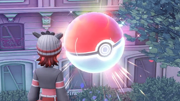 Pokemon Legends ZA Big Floating Pokeball