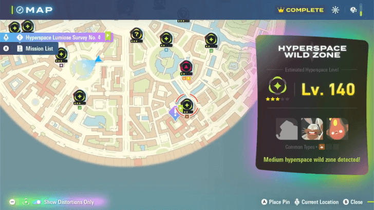 Three-Star Hyperspace Wild Zone