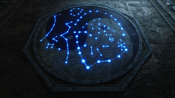 White Tiger Enclosure Constellation Puzzle